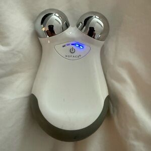 NuFace Skincare Device in White and Silver